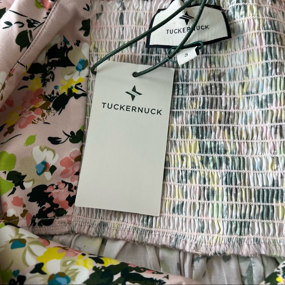 Tuckernuck Cecily Dress in Blush Meadow floral midi dress NWT - Picture 9 of 14